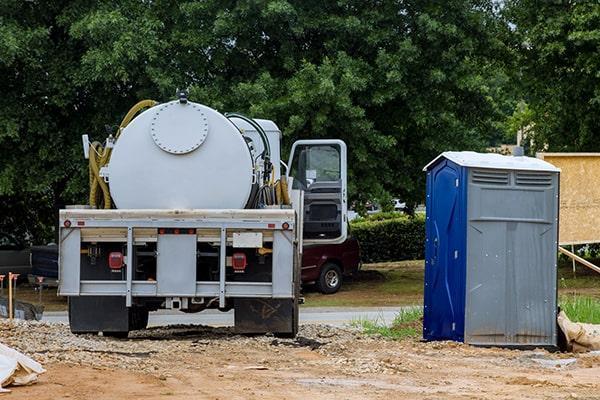 Our RICE LAKE Porta Potty Rentals field team