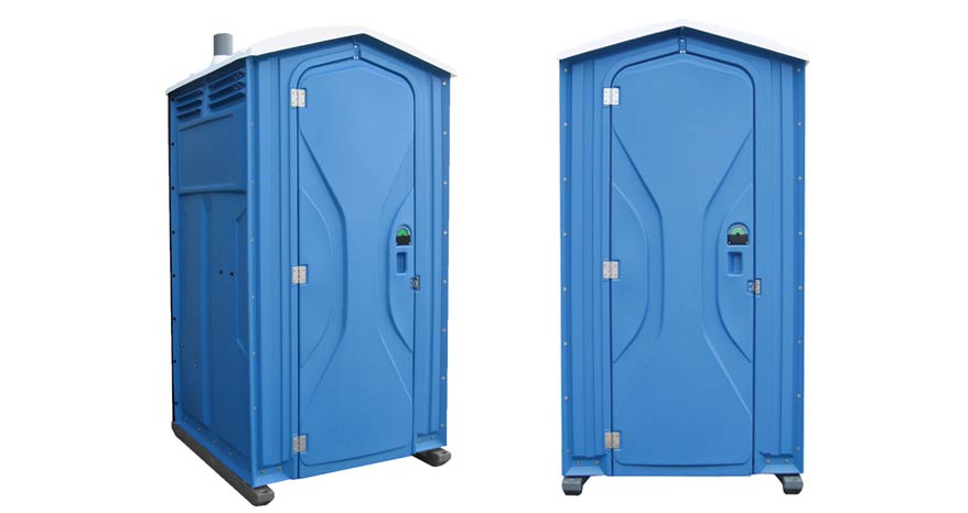 Long-term porta potty units on site in RICE LAKE, WISCONSIN