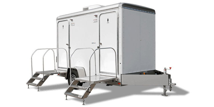 Luxury Restroom Trailer Rentals RICE LAKE WI